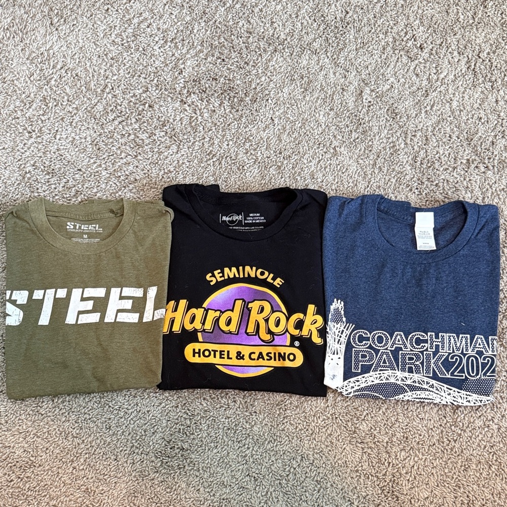 Graphic T-Shirt bundle steel and hard rock casino